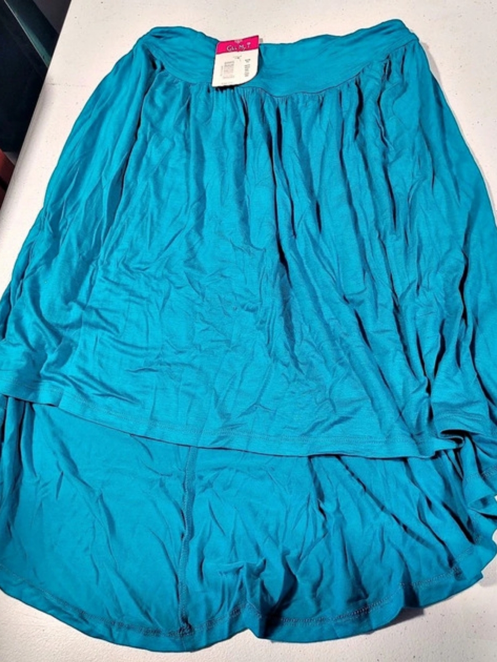 Catch My I Brand Maxi Skirt in Blue Size XL NWT